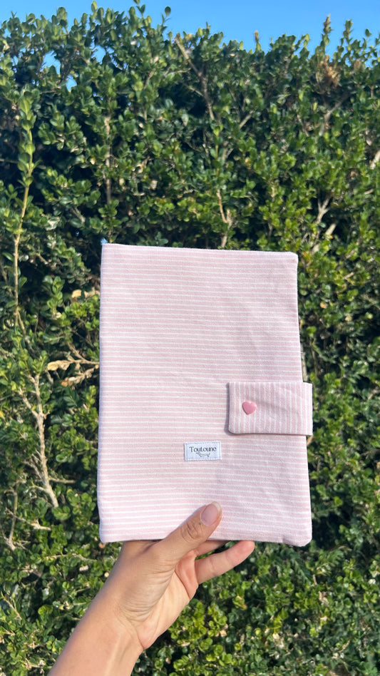 Pochette à carnet de santé Pivoine